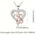 To Mom Heart Necklace, Heart Necklace